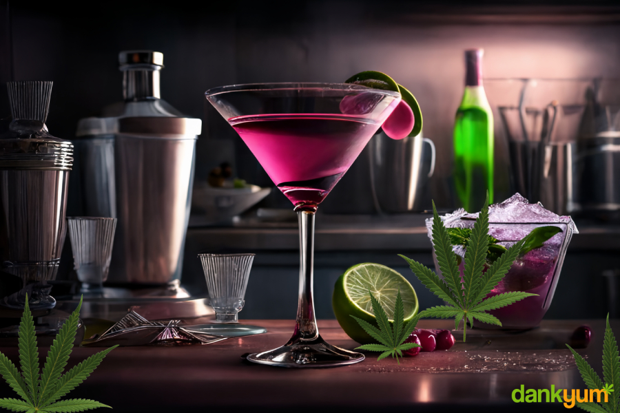 Cannabis Infused Cosmopolitan Cocktail Recipe