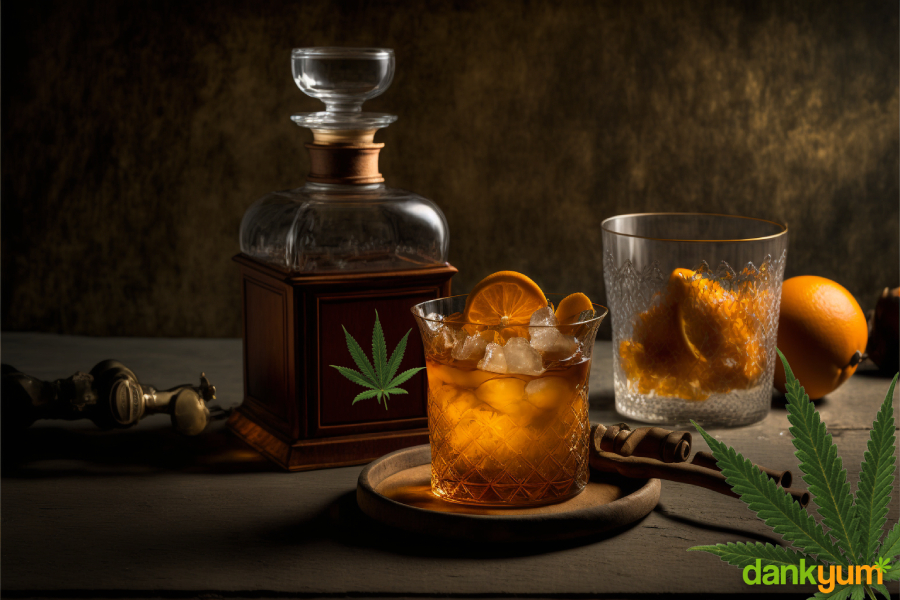 Weed Infused Old Fashioned